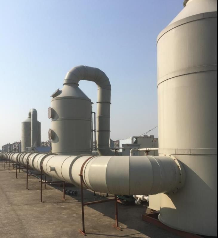 噴淋工藝處理塑料玩具廠生產廢氣凈化方案