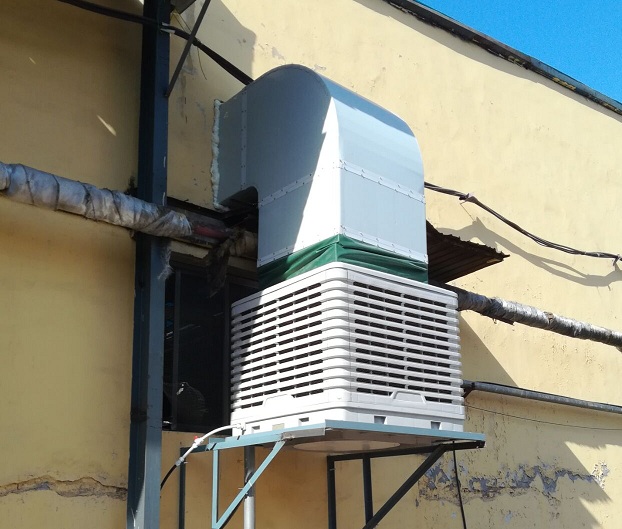 安裝環(huán)保空調(diào)+工業(yè)大風扇給車間降溫怎么樣