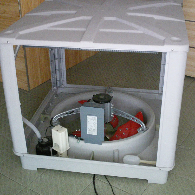 冷風(fēng)機(jī)采用優(yōu)質(zhì)的降溫核心產(chǎn)品-濕簾/水簾波紋纖維紙,濕簾/水簾波紋纖維紙由原紙加工生產(chǎn)出來,采用優(yōu)質(zhì)的牛皮紙,耐用壽命可達(dá)10年以上,有高吸水性、耐水性、抗霉變等特性。濕簾/水簾的蒸發(fā)表面積非常大,降溫效果可達(dá)到80%。無毒,無害,安全,綠色,節(jié)能,環(huán)保。 冷風(fēng)機(jī)采用優(yōu)質(zhì)的降溫核心產(chǎn)品-濕簾/水簾波紋纖維紙,濕簾/水簾波紋纖維紙由原紙加工生產(chǎn)出來,采用優(yōu)質(zhì)的牛皮紙,耐用壽命可達(dá)10年以上,有高吸水性、耐水性、抗霉變等特性。濕簾/水簾的蒸發(fā)表面積非常大,降溫效果可達(dá)到80%。無毒,無害,安全,綠色,節(jié)能,環(huán)保。