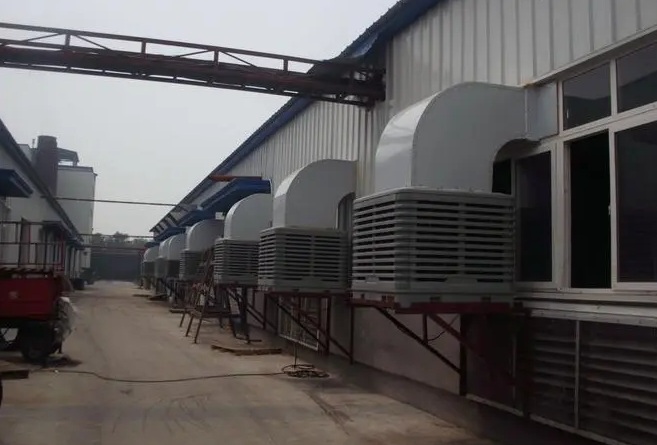 化纖廠車間降溫環保空調安裝