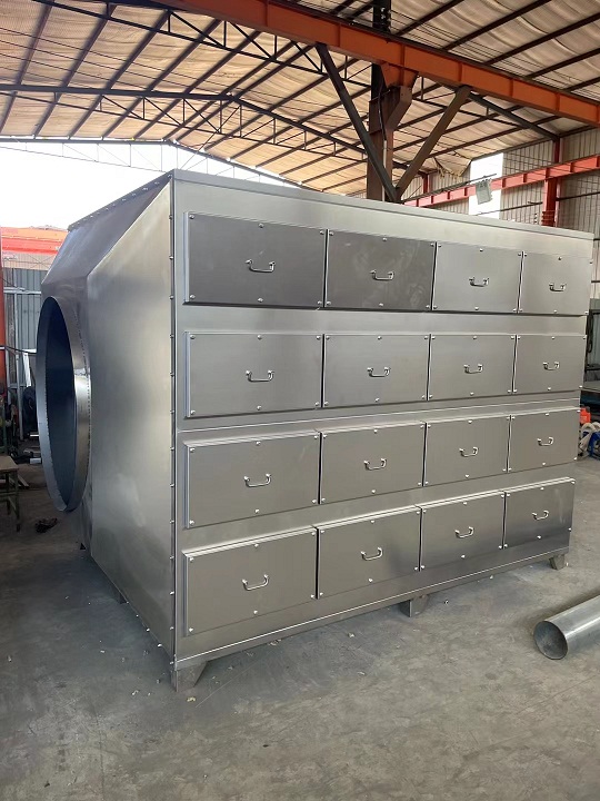 化工廠異味治理工藝-光解凈化設備