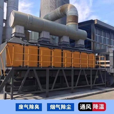 化工廢氣催化燃燒設備案例 